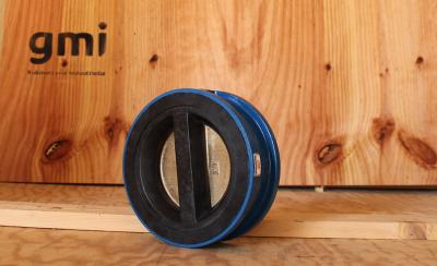 Clapet anti-retour double battant