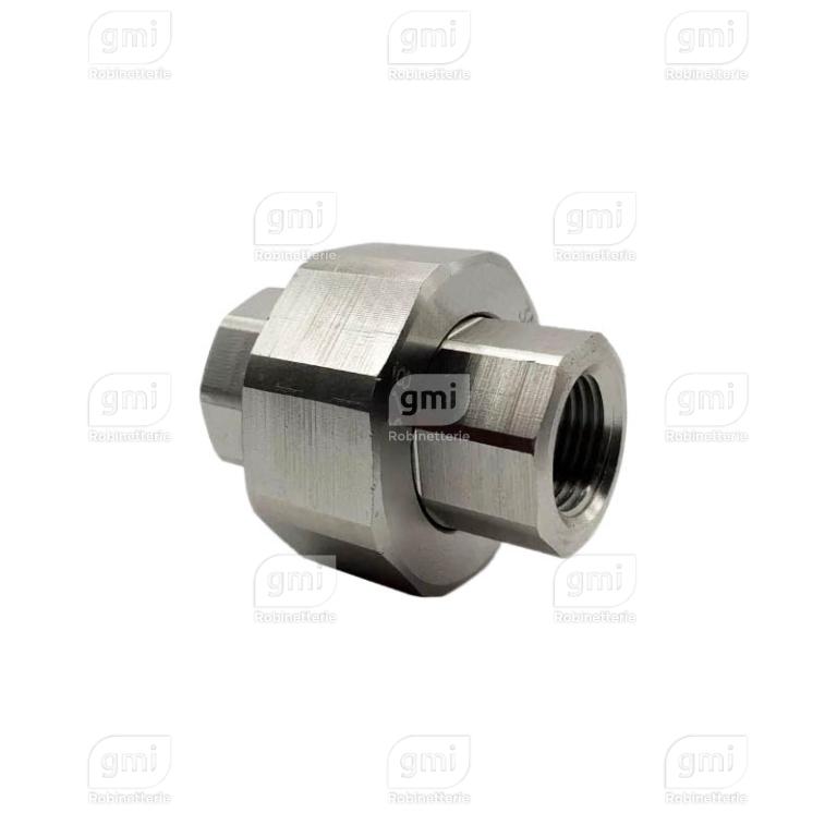 Raccord union NPT femelle/femelle Série 3000 inox